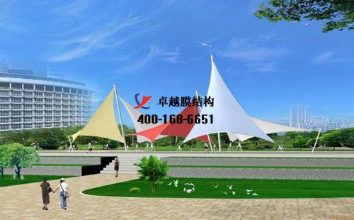 登封膜結(jié)構(gòu)游泳池/<font color='red'>水上樂園</font>/游樂場/景觀遮陽棚設計施工案例