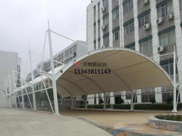廣西膜結(jié)構(gòu)雨棚工程設計施工案例 　　
